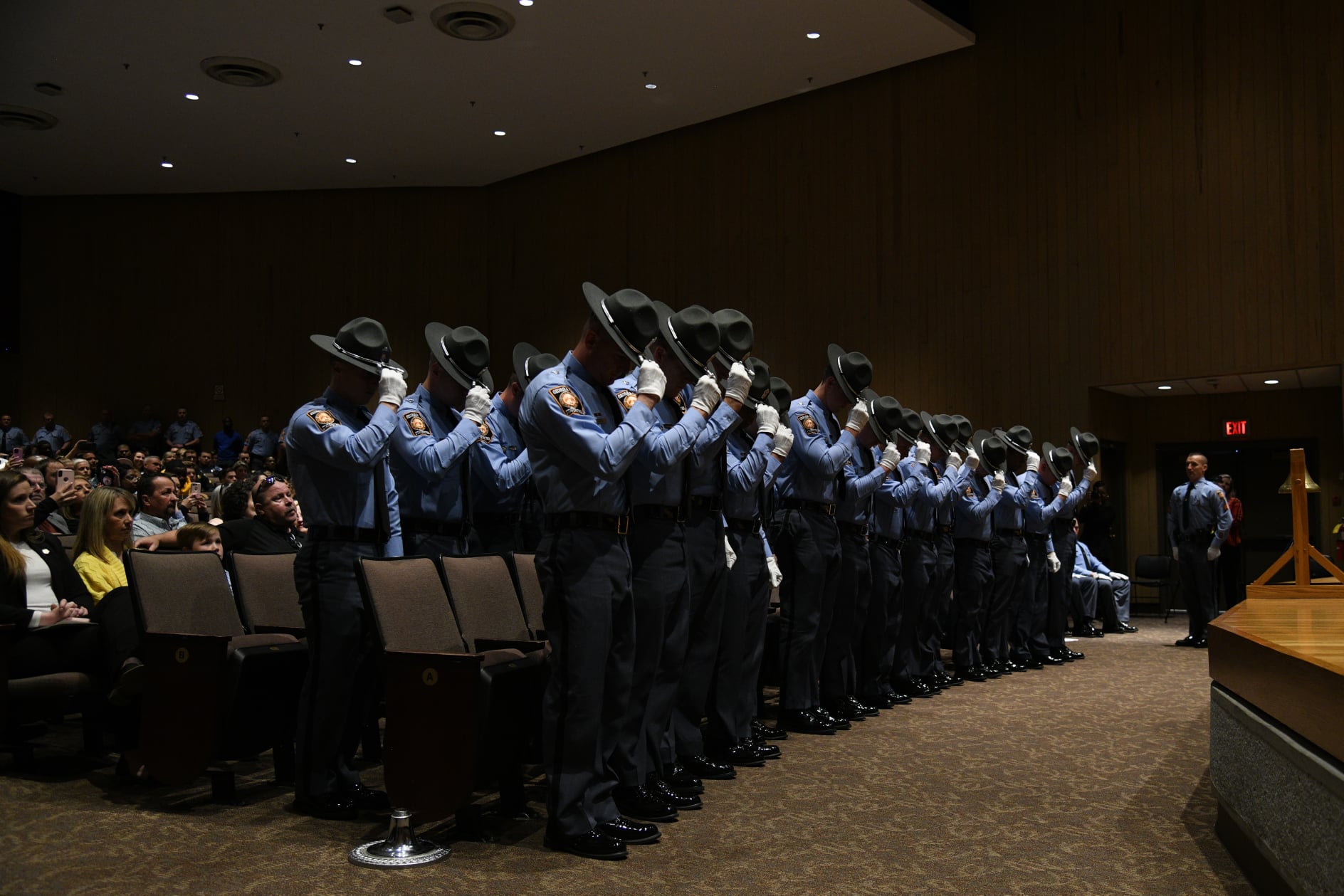 GSP cadets at graduation ceremony